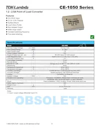 CE1050TP Datasheet Cover