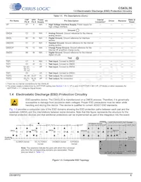 CS43L36-CNZ Datenblatt Seite 6