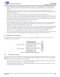 CS43L36-CNZ 데이터 시트 페이지 20