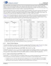 CS43L36-CNZ Datasheet Page 23