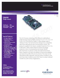 CXA10-48S3V3-SJ Datenblatt Cover