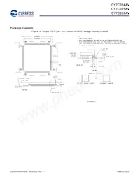 CY7C024AV-20AXCT Datasheet Pagina 20