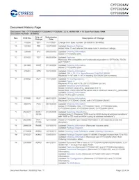 CY7C024AV-20AXCT Datasheet Pagina 22