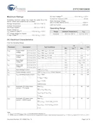 CY7C1061GN30-10BVXIT Datasheet Page 5
