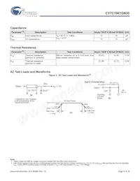 CY7C1061GN30-10BVXIT Datasheet Page 6