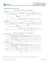 CY7C136E-25JXIT Datasheet Page 12