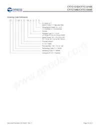 CY7C136E-25JXIT Datasheet Page 16