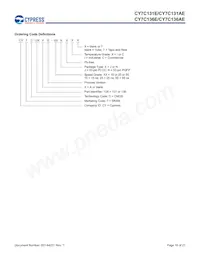 CY7C136E-25JXIT 데이터 시트 페이지 16