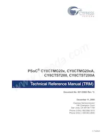 CY8CTST200A-32LQXI Datenblatt Cover