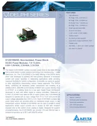 D12S1R845D Datasheet Cover