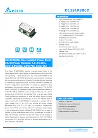 D12S1R880D Datenblatt Cover