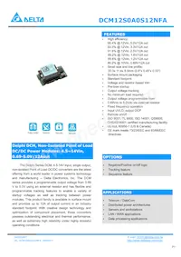 DCM12S0A0S12NFA Datasheet Cover