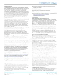 DCM24AP120M320A50 Datasheet Page 19