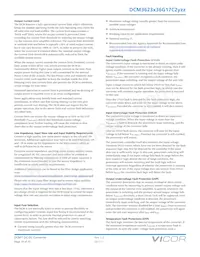 DCM24AP150M320A50 Datasheet Page 19