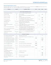 DCM3623T36G40C2M00 Datasheet Pagina 7