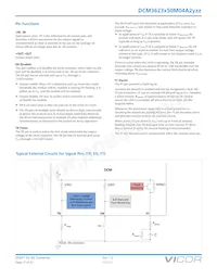 DCM3623T50M04A2M00 Datasheet Pagina 17