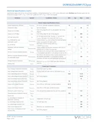 DCM3623T50M17C2M00 데이터 시트 페이지 7