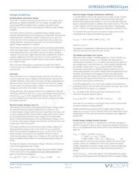 DCM3623T50M26C2M00 Datasheet Pagina 18