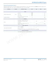 DCM3623T50M31C2M00 Datasheet Page 16