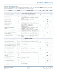 DCM3623T75H06A6M00 Datasheet Page 7