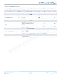 DCM3623T75H06A6M00 Datasheet Page 16