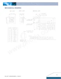 DCT12S0A0S03PFA 데이터 시트 페이지 19