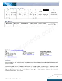 DCT12S0A0S03PFA 데이터 시트 페이지 20