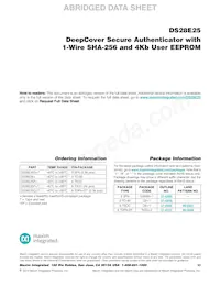DS28E25G+U Datasheet Page 5