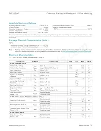 DS28E80Q+U Datasheet Page 2