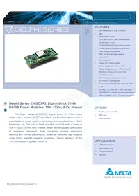 E36SC3R335NRFA Datasheet Copertura