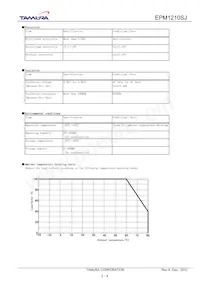 EPM1210SJ Datasheet Pagina 2