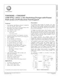 FAN54046UCX Datenblatt Cover