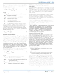 FE175D480M033FP-00 Datasheet Page 18