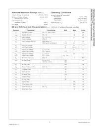 FM93C46ALM8 Datasheet Page 3