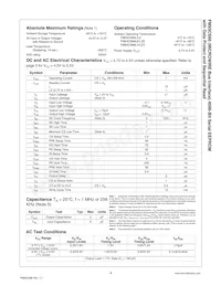 FM93C66LMT8 Datasheet Page 4
