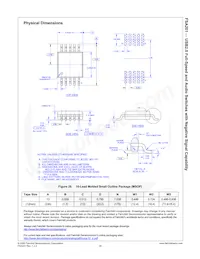 FSA201MUX數據表 頁面 19