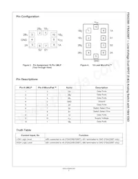FSA2268TUMX Datasheet Page 2