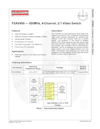 FSAV450BQX Datasheet Page 2