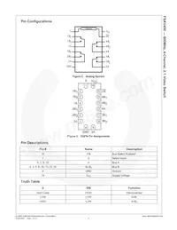 FSAV450BQX Datasheet Page 3