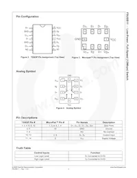 FSUSB11L10X Datasheet Page 3