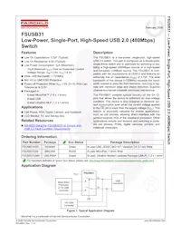 FSUSB31UMX Datasheet Page 2