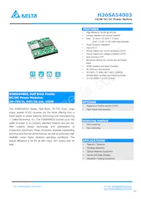 H36SA54003NNFC Datasheet Cover