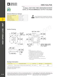 HMC722LP3ETR Datasheet Page 5