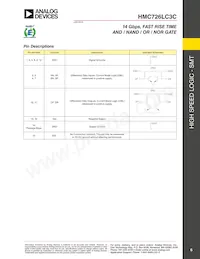HMC726LC3C Datasheet Page 6