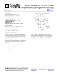 HMC745LC3TR Datasheet Cover