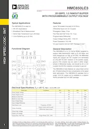 HMC850LC3TR-R5 Datasheet Copertura