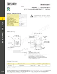 HMC850LC3TR-R5 Datasheet Pagina 5