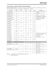 HV7322-V/AGA Datasheet Page 7
