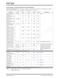 HV7322-V/AGA Datasheet Page 16