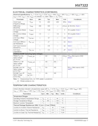 HV7322-V/AGA Datasheet Page 17